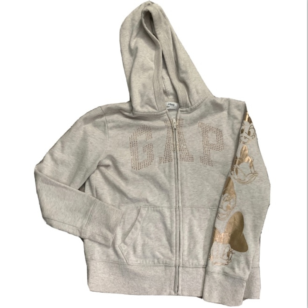 Disney Gap Full Zip Hoodie Girls Sz M